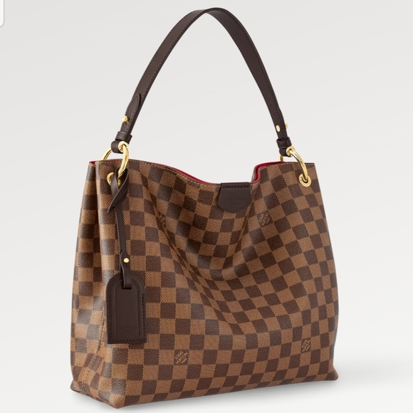 Louis Vuitton LV Beautiful Hobo Graceful PM Damier Eben Shoulder bag/Purse - Picture 2 of 3